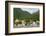 Dominica, Roseau, View of Villages South of Roseau on the Green Hills-Anthony Asael-Framed Photographic Print