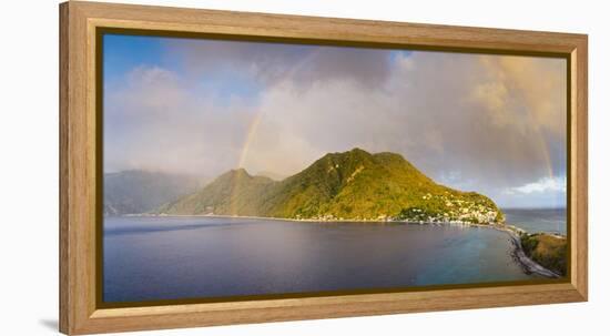 Dominica, St. Mark Parish-Nick Ledger-Framed Premier Image Canvas