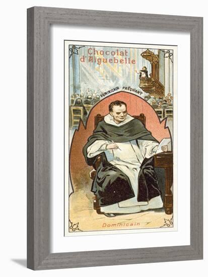Dominican Friar-null-Framed Giclee Print