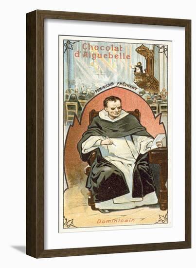 Dominican Friar-null-Framed Giclee Print