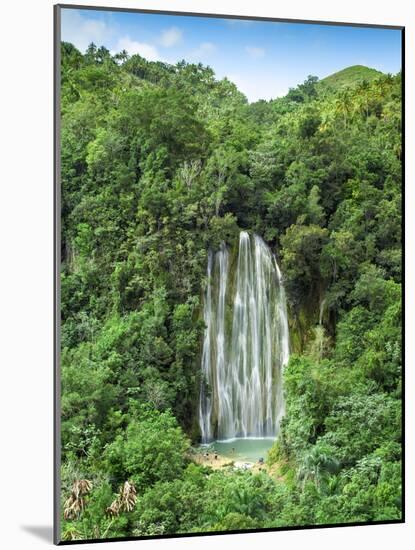 Dominican Republic, Eastern Peninsula De Samana, El Limon Waterfall-Jane Sweeney-Mounted Photographic Print