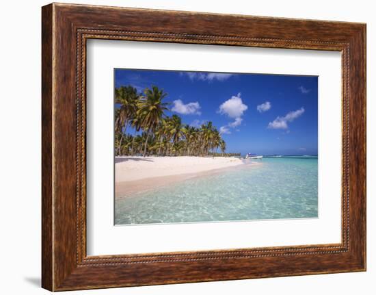 Dominican Republic, Punta Cana, Parque Nacional Del Este, Saona Island, Canto De La Playa-Jane Sweeney-Framed Photographic Print