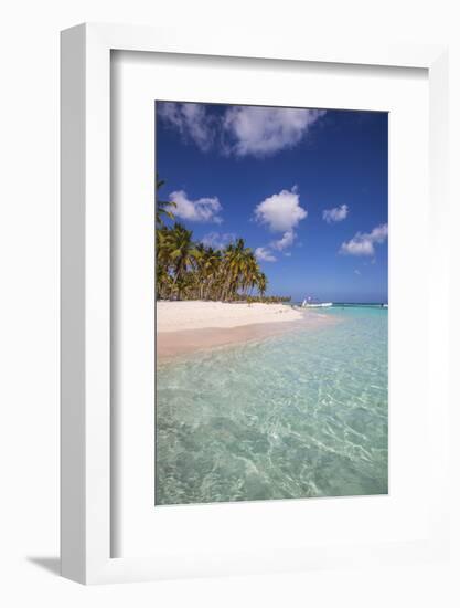 Dominican Republic, Punta Cana, Parque Nacional Del Este, Saona Island, Canto De La Playa-Jane Sweeney-Framed Photographic Print