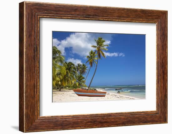 Dominican Republic, Punta Cana, Parque Nacional Del Este, Saona Island, Mano Juan-Jane Sweeney-Framed Photographic Print