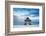 Dominican Republic, Punta Cana, Playa Blanca, Wooden Pier with Thatched Hut-Jane Sweeney-Framed Photographic Print