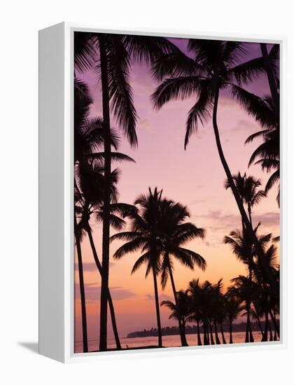 Dominican Republic, Samana Peninsula, Las Terrenas, Playa Las Terrenas Beach-Walter Bibikow-Framed Premier Image Canvas