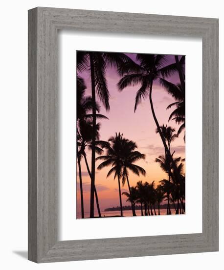 Dominican Republic, Samana Peninsula, Las Terrenas, Playa Las Terrenas Beach-Walter Bibikow-Framed Photographic Print