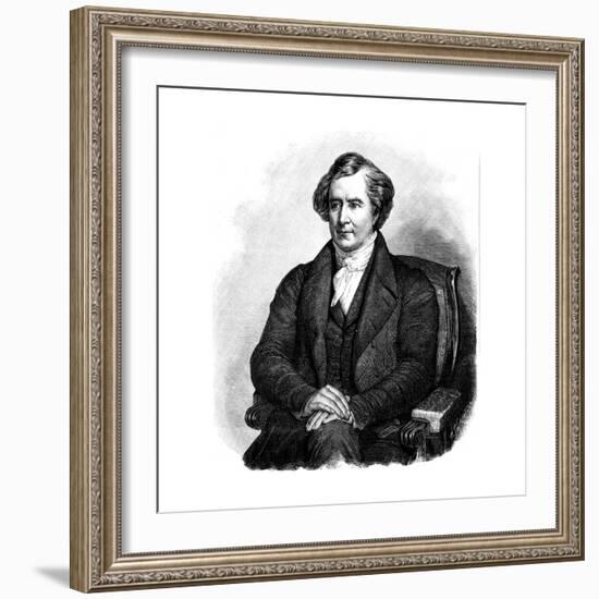 Dominique Francois Jean Arago (1786-185), French Astronomer, Physicist and Politician-Ary Scheffer-Framed Giclee Print