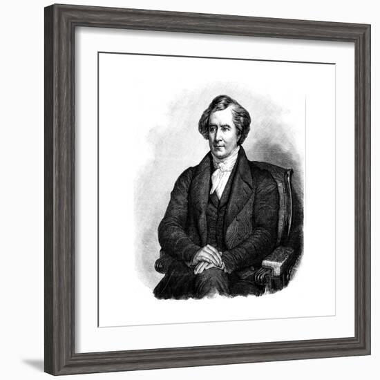 Dominique Francois Jean Arago (1786-185), French Astronomer, Physicist and Politician-Ary Scheffer-Framed Giclee Print