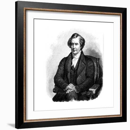 Dominique Francois Jean Arago (1786-185), French Astronomer, Physicist and Politician-Ary Scheffer-Framed Giclee Print