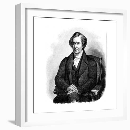 Dominique Francois Jean Arago (1786-185), French Astronomer, Physicist and Politician-Ary Scheffer-Framed Giclee Print