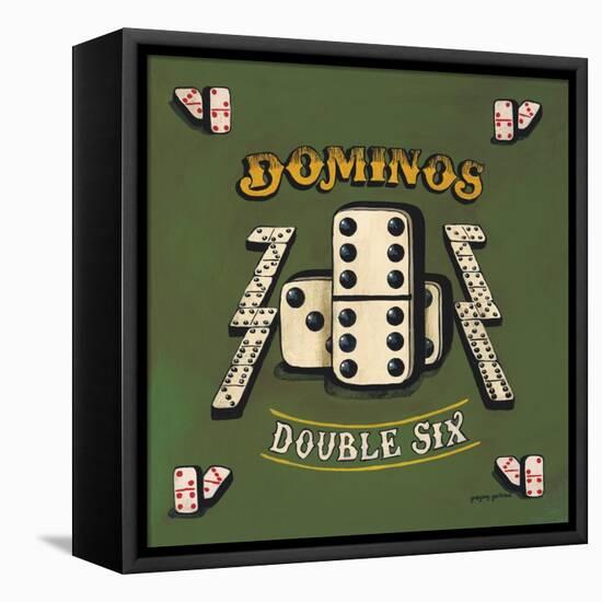 Dominos-Gregory Gorham-Framed Stretched Canvas