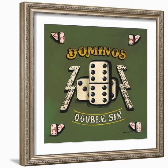 Dominos-Gregory Gorham-Framed Art Print