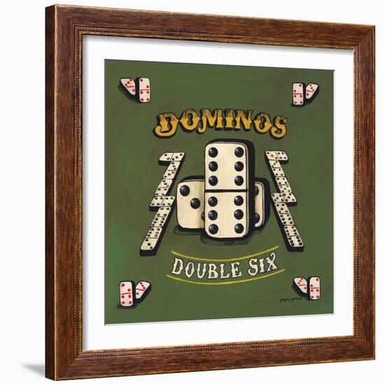 Dominos-Gregory Gorham-Framed Art Print