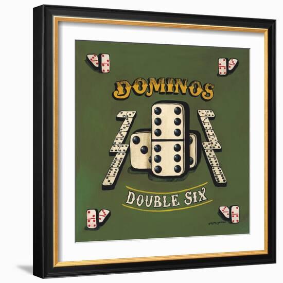 Dominos-Gregory Gorham-Framed Art Print