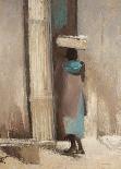 Dans les Rues de Mopti-Dominque Andrier-Art Print