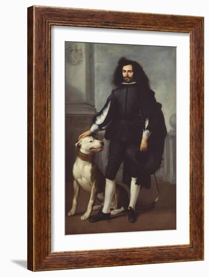 Don Andrés de Andrade y la Cal, c.1665-72-Bartolome Esteban Murillo-Framed Giclee Print