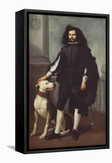 Don Andrés de Andrade y la Cal, c.1665-72-Bartolome Esteban Murillo-Framed Premier Image Canvas