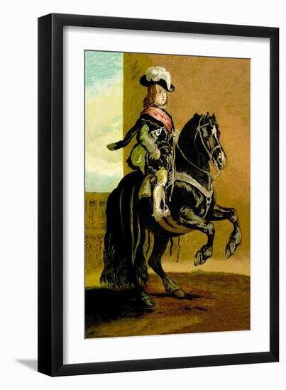 Don Balthazar, Infante of Spain-Samuel Sidney-Framed Art Print