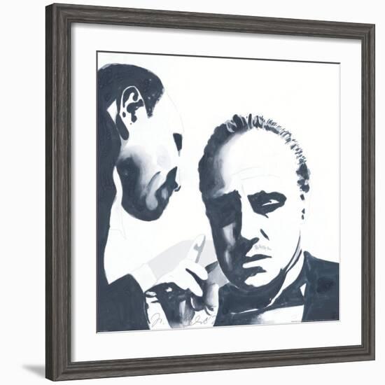 Don Corleone-Bob Celic-Framed Art Print