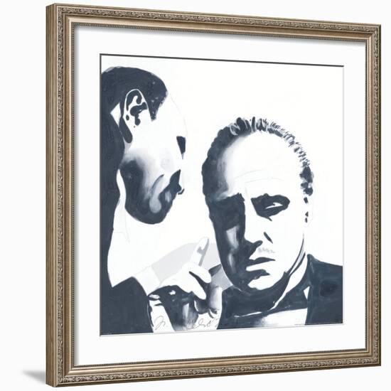 Don Corleone-Bob Celic-Framed Art Print