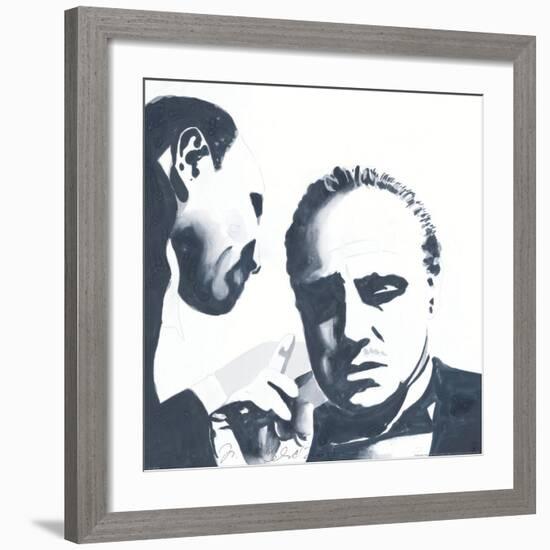 Don Corleone-Bob Celic-Framed Art Print