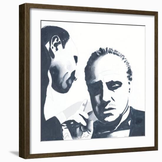 Don Corleone-Bob Celic-Framed Art Print