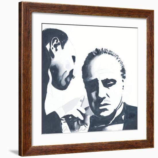 Don Corleone-Bob Celic-Framed Art Print