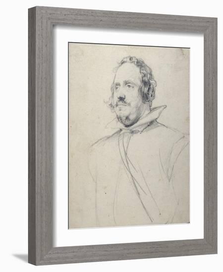 Don Emanuel Frockas-Sir Anthony Van Dyck-Framed Giclee Print