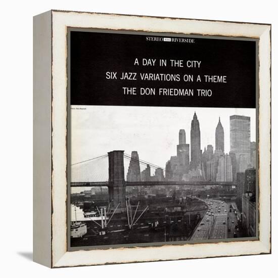 Don Friedman Trio - A Day in the City-null-Framed Stretched Canvas