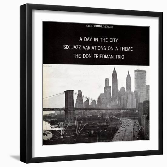 Don Friedman Trio - A Day in the City--Framed Art Print