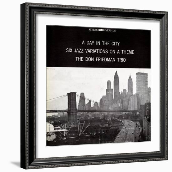 Don Friedman Trio - A Day in the City--Framed Art Print