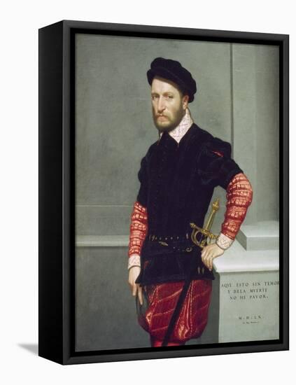 Don Gabriel De La Cueva, Duke of Albuquerque, 1560-Giovanni Battista Moroni-Framed Premier Image Canvas
