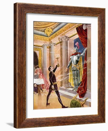 Don Giovanni, Act II Scene XX-William De Leftwich Dodge-Framed Giclee Print