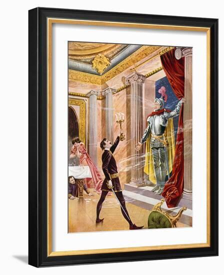 Don Giovanni, Act II Scene XX-William De Leftwich Dodge-Framed Giclee Print