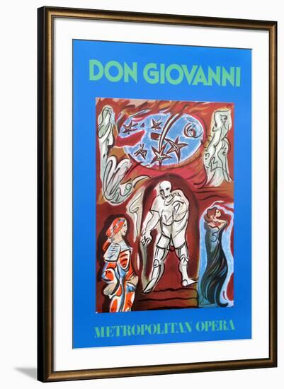 Don Giovanni (Metropolitan Opera)-André Masson-Framed Collectable Print