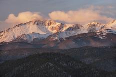 USA, Colorado. Sunrise on Pikes Peak-Don Grall-Photographic Print