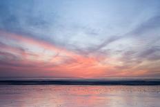 Sunset on Berrow Beach-Don Hooper-Photographic Print