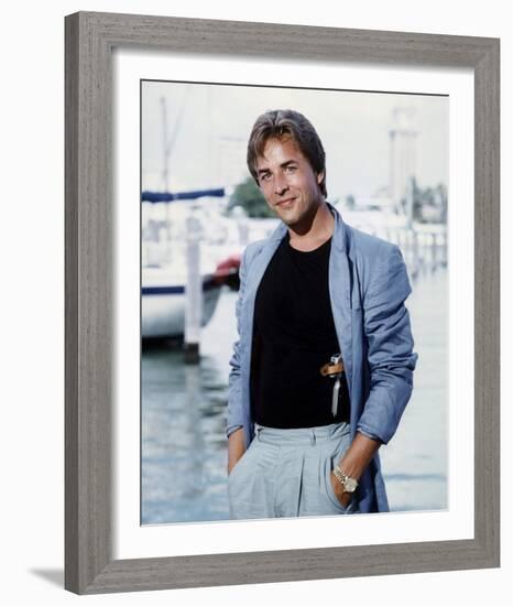 Don Johnson - Miami Vice-null-Framed Photo