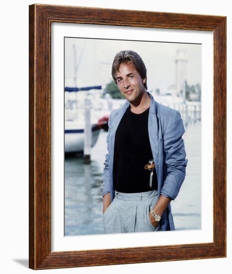 Don Johnson - Miami Vice-null-Framed Photo