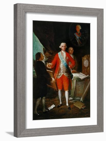 Don Jose Monino, Count Floridablanca (1728-1808), Painted Around 1783-Suzanne Valadon-Framed Giclee Print