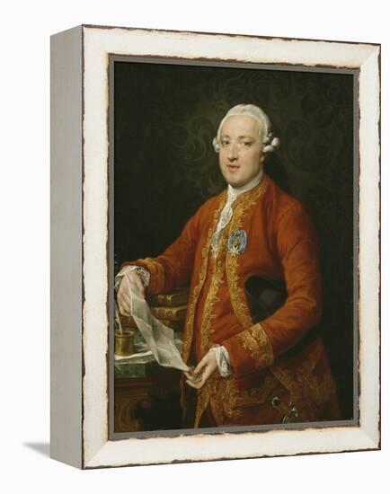 Don José Moñino Y Redondo, Conde De Floridablanca, C.1776-Pompeo Girolamo Batoni-Framed Premier Image Canvas