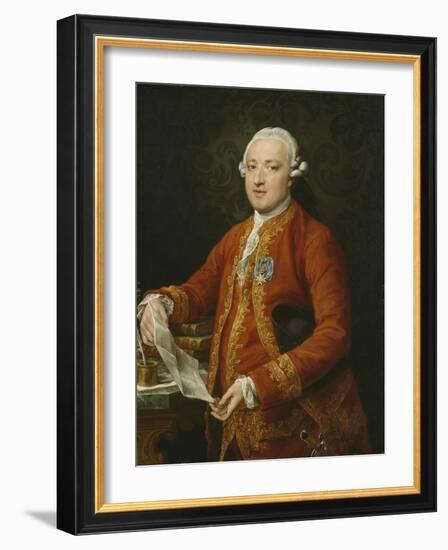 Don José Moñino Y Redondo, Conde De Floridablanca, C.1776-Pompeo Girolamo Batoni-Framed Giclee Print