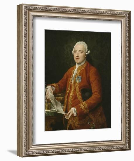 Don José Moñino Y Redondo, Conde De Floridablanca, C.1776-Pompeo Girolamo Batoni-Framed Giclee Print