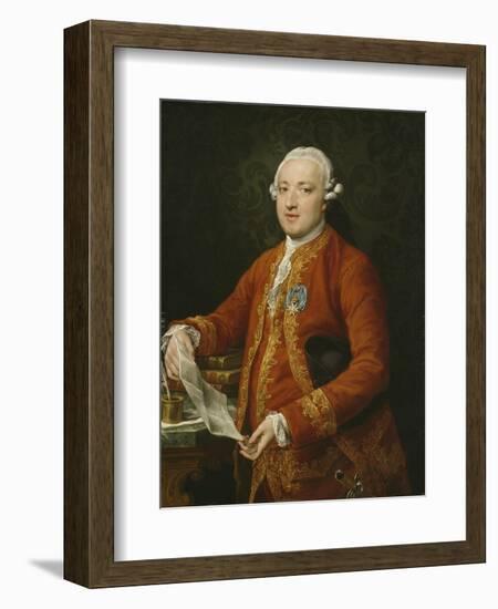 Don José Moñino Y Redondo, Conde De Floridablanca, C.1776-Pompeo Girolamo Batoni-Framed Giclee Print