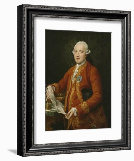 Don José Moñino Y Redondo, Conde De Floridablanca, C.1776-Pompeo Girolamo Batoni-Framed Giclee Print