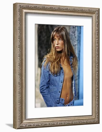 DON JUAN 73, 1973 directed by ROGER VADIM Jane Birkin (photo)-null-Framed Photo