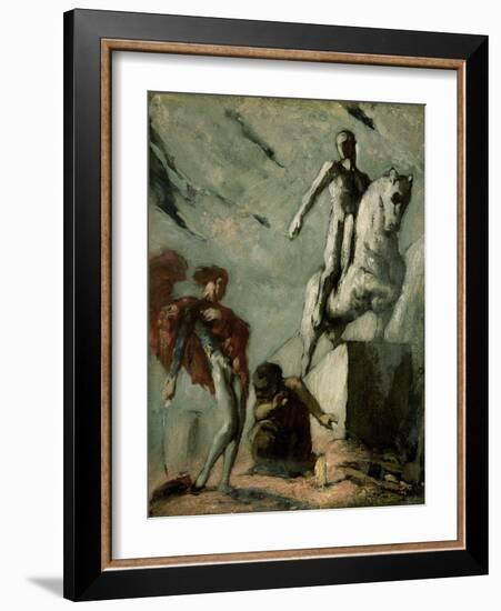 Don Juan and the Commander, C.1905-Charles Ricketts-Framed Giclee Print