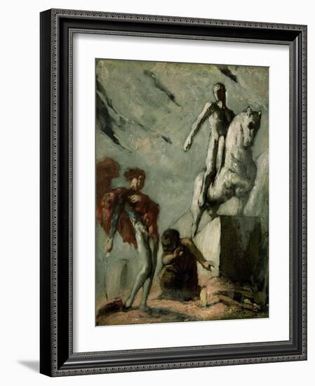 Don Juan and the Commander, C.1905-Charles Ricketts-Framed Giclee Print