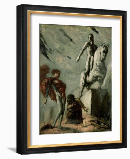 Don Juan and the Commander, C.1905-Charles Ricketts-Framed Giclee Print